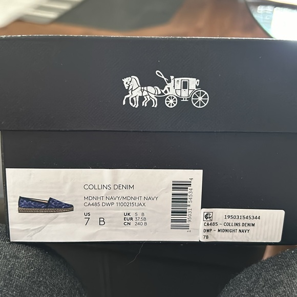 Coach Collins Denim Espadrilles - Picture 4 of 4